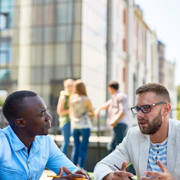 Conversation of men